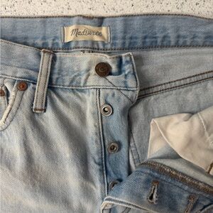 Madewell Light Blue Jean Shorts